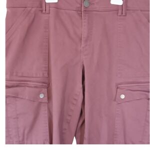 Democracy Ab Solution Cargo Pants Size 16W Women's Cropped Casual Trousers